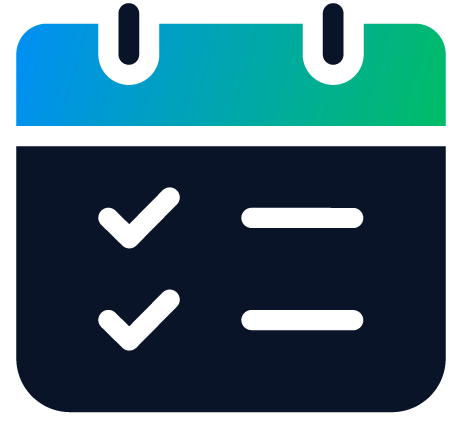 Calendar Gradient Dark2