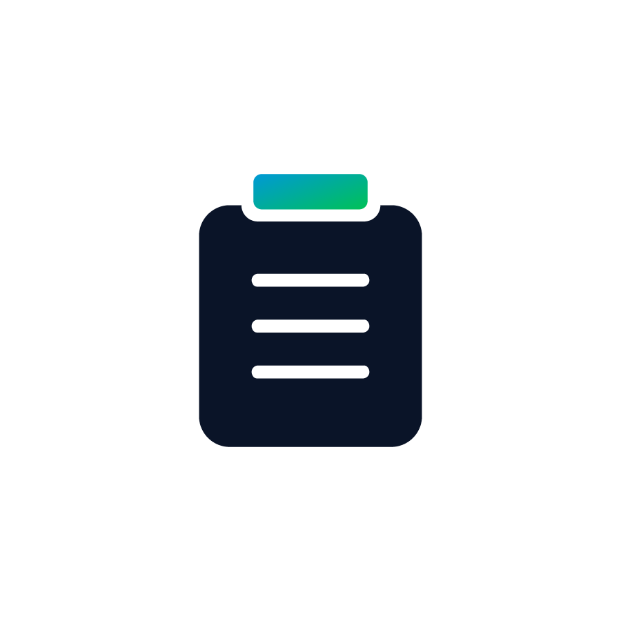 Clipboard Gradient Dark